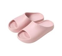 YMKJZLBD Sliders Couples De Pantoufles Salle Bain D'été pour Femmes Eva Non Glissée À La Maison Légère Sandales Intérieures Hommes-Cherry Blossom Rose-46-47