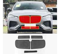 YMLVET Grille Radiateur Voiture Filet de Protection Anti-Insectes pour Jaguar F-Pace 2022, Calandre Avant Voiture Filets Protection Accessoires