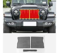 YMLVET Grille Radiateur Voiture Filet de Protection Anti-Insectes pour Jeep Gladiator 2022, Calandre Avant Voiture Filets Protection Accessoires