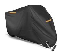 YMLVET Housses de Moto pour Harley Davidson Softail 1983-2024 2025, Couverture Bâche Exterieur Imperméable Anti-Poussière Housse Protection Moto Accessoires,Orange