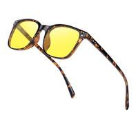 Ymmott Lunettes Conduite de Nuit Polarisés - Anti-éblouissement Lunette Vision Nocturne pour Homme Femme Lunettes Jaunes