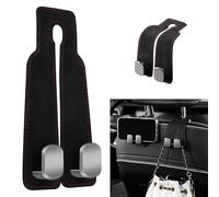 YMNBFCX 2 Crochets Doubles Crochet, pour Benz Glc Glc 300 Glc 200 Glc 250 Glc260 2015-2020 sièges de Voiture Crochets appuie-tête Voiture Crochets Rangement Dossier siège Voiture,A/Black