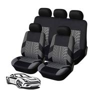 YMNBFCX Auto Ensembles Housses Siège,pour MG ZS Hybrid+ Luxury (2024) Respirant Couverture Couvre Antidérapant Protecteurs de Siège Interieur Accessoire,C-5Seat