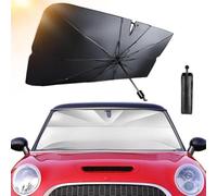 YMNBFCX Soleil Voiture Pare,pour Toyota C-HR Hybrid 2024 2025 Portable - Rotation à 360° Soleil Pare Brise Avant Voiture Pare-Soleil Intérieur Housses