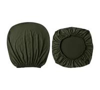 Ymnilian Housse Chaise Bureau, Housse Fauteuil Bureau Elastic Stretch Universal Computer Chair Covers Solid Color Protector(Seat Cover + Backrest Cover) Washable(Square10inch 2pcs)