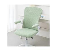 Ymnilian Housse Chaise Bureau, Housse Fauteuil Bureau Large Backrest Multi-Fit Office Chair Covers Ergonomic Seat Protectors Breathable Durable for Home Computer Desk Chairs(10inch 2pcs)