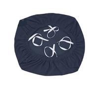 Ymnilian Housse Chaise Bureau, Housse Fauteuil Bureau Water-Repellent Elastic Cushion Chair Cover Universal Straps Without Backrest Seat Home Textile(Blue2)