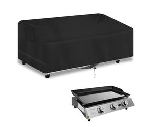 YMPPMKN Housse de Protection pour Plancha Tissu Oxford 600D Robuste avec Boucles et Cordon de Serrage, imperméable, Coupe-Vent, résistant aux UV Housse pour Plancha Exterieur - Noir (60 * 45 * 25cm)