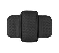 YMQXWZDR Coussin D'accoudoir Voiture pour Renault Laguna II 2001-2007,Housse Accoudoirs Central Rehausseur avec Poches Rangement Boîte Siège Protecteur Accessoires,A1-Black