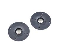 YMssCVKPg Tweeter à Film Titane 4 Pouces 103mm, avec Anneau magnétique Court en cuivre, Trou de Dissipation Thermique 8ohm, 2 pièces