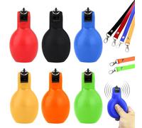YMTWSRY Lot de 6 sifflets à main pour les cours de sport - Avec cordon porte-clés - Pour enseignants de sport, trains de chien