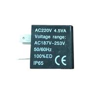YMUGUEGH Bobine d'électrovanne AC220V CDA092B AC24V CDA092E Diamètre intérieur 9 mm(220V)