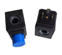 YMUGUEGH Bobine d'électrovanne enfichable, 1 pièce, CCS0A.A24.C0.00 24VDC 18W CCS0A.C12.C0.00/01 12VDC 22W CCS0A.A24.C0.00/01 24VDC 18W(CCS0A.A24.C0.00 24V)