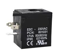 YMUGUEGH Bobine d'électrovanne ESC24V/230V ASC3 230V(ESC 24V)