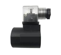 YMUGUEGH Bobine d'électrovanne hydraulique, diamètre du Trou 16mm, Hauteur 50mm, Bobine Ronde en cuivre Dc24v Ac220v(24V)