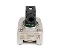 YMUGUEGH Débitmètre à Micro Turbine Affichage LCD numérique 5L/h Filetage G1/4 Alimentation 12/24VDC Impulsion 4-20mA(0.7mm caliber-01)