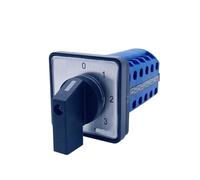 YMW26-20/5 Cam Switch 0-3 Positions Selector DIY Rotary Changeover 20 Terminals Screws Silver Co-nta-ct LW26 LW28 MQXFCZUX