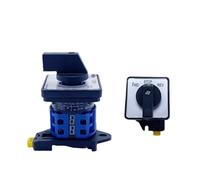 YMW26 LW26-25/2 DIN Rail FWD-STOP-REV Changeover Rotary Cam Switch 25A 690V Selector Control electronic starter LW28 NWPNLXEA(FWD-STOP-REV)