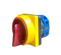 YMW26 LW26GS-20/04-1 cadenas marche/arrêt interrupteur à came rotatif 2 positions changement 20A 1 pôle sélecteur principal arrêt d'urgence