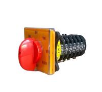 YMW28-20/6 Milling Machine Accessory 20A 6 Poles 8 Position Control electronic starter Speed Changeover Rotary Cam Switch T-16EXF64D-6