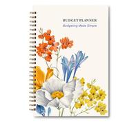 YMWALK Classeur Budget avec Suivi Financier - Planificateur A5 Mensuel pour Gérer Efficacement vos Finances, Commencez Maintenant, Pour 1 an, Idéal Étudiants et Professionnels (Fleurs)