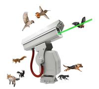 YMXEURSC Épouvantail à Oiseaux Laser Professionnel pour Usage Industriel 360° Rotatif,répulsif Laser Automatique pour Oiseaux(Full Point(Asterisk))