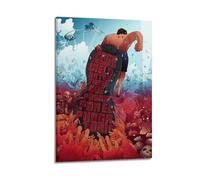 YMXHJJ Impression sur toile pour album photo de famille moderne - Art pop art - Poster d'horreur - Homme qui s'échappe de la horde de démons - Œuvre d'art 20 x 30 cm