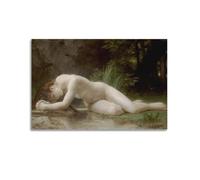YMXSDIMDS Impression sur toile Biblis de William Adolphe Bouguereau - Décoration murale pour chambre à coucher et salon - 60 x 90 cm
