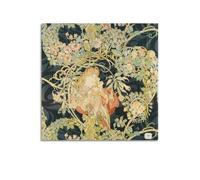 YMXSDIMDS Impression sur toile Femme à la Marguerite par Alphonse Mucha - Décoration murale pour salon - 50 x 50 cm