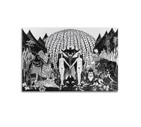 YMXSDIMDS Impression sur toile Garden of Eden par M.C. Escher - Décoration murale - 40 x 60 cm