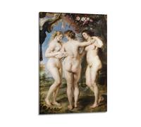 YMXSDIMDS Poster Les Trois Grâces de Peter Paul Rubens (1) Art mural Impressions Photo Peinture Décoration d'intérieur 40 x 60 cm