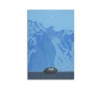 YMXSDIMDS Poster sur toile The Domain of Arnheim par Rene Magritte - Peinture murale moderne pour maison - 50 x 75 cm