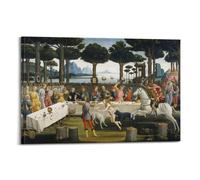 YMXSDIMDS Poster The Story of Nastagio Degli Onesti 2 par Sandro Botticelli - Décoration murale - 60 x 90 cm