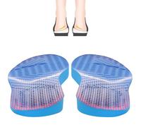 YMXWAN Semelles Orthopédiques Correctrices de Posture,Semelles Orthopédiques,Semelles de Surpronation pour l'alignement du Pied,Soutien de la voûte Plantaire,soulagement de la Supination