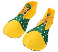 Ymxygz 1 Paire De Chaussures De Clown d'halloween pour Adultes, Chaussures De Spectacle De Carnaval, Accessoires De Costume De Clown Cosplay pour Fête d'halloween