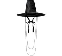 Ymxygz Chapeaux Traditionnels Coréens Gat, Chapeau De Spectacle Traditionnel De Dynastie Ming, Casquette À Large Bord, Couvre-Chef pour Cosplay Fêtes pour Hommes