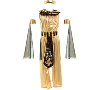Ymxygz Costume De Fille Égyptienne pour Enfants, Costume De Princesse Cléopâtre, Pharaon De L'égypte Ancienne, pour Enfants, Cosplay, Anime