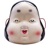 Ymxygz Masques De Kabuki, Masques Japonais Intégraux en Plastique, Accessoires De Théâtre Nô, Accessoires Traditionnels Japonais pour Les Représentations