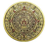 Ymxygz Pièce Commémorative De Prophétie Maya Aztèque du Mexique, Pièce De Monnaie De Civilisation Ancienne, pour Les Amateurs De Collection d'art, Cadeau De Collection