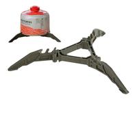 Ymxygz Support De Réservoir De Gaz Plat Pliable, Poêle D'extérieur, Support De Réservoir De Gaz, Trépieds De Cartouche, Base Anti-déversement, Étagère De Prévention D'inclinaison