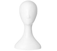 Ymxygz Tête De Mannequin en Plastique pour Femme, Modèle Pro, Présentoir De Perruque, Chapeau, Écharpe, Présentoir De Bijoux
