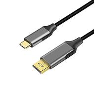 YMY Câble USB de type C vers DisplayPort, Câble de 1,8 m USB-C vers DP 4K 60 Hz Compatible avec USB-C tels que MacBook Pro, iMac se connecte au port DP HDTV/Moniteur