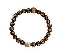 YMYDRCRPO Bracelets en jade colorés perles d’onyx 8 mm six mantras vrais Bouddha Prajna Paramita perles de suma en cœur pour bijoux Reiki chaînes ajustables accessoires de vêtements