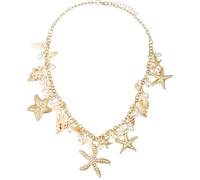YMYDRCRPO Collier classique, coquillage ajustable, étoile de mer bohème conque statement, pendentif massif collier, costume de sirène, bijoux de plage pour femmes, filles, maman pour voyager, fête