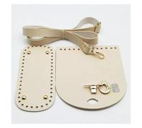YMYGCC 1 Ensemble de Sacs à Main Faits à la Main Ensemble de Sacs en Cuir avec des Accessoires de Paquet de matériel Sac à Main Sangles d'épaule Bricolage Femmes Sac à Dos(Beige G)