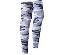 YMYGCC 1 paire de jambières d'été for la course à pied et le cyclisme, en soie glacée, protection, compression, antidérapantes, rafraîchissantes, équipement sport(Camo grey)