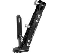 YMYQF Béquille Latérale de Moto pour Aprilia Shiver 750 2007-2010 2011 2012 2013 2014 2015 2016 2017, Antidérapant Réglable Durable Support Latéral Stationnement Béquille Latérale de Moto,Black