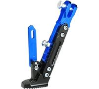 YMYQF Béquille Latérale de Moto pour BMW F 750 GS 2018 2019 2020 2021 2022 2023 2024 2025 2026, Antidérapant Réglable Durable Support Latéral Stationnement Béquille Latérale de Moto,Blue