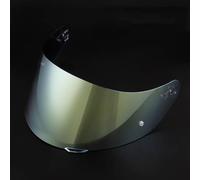 YMYQF Visière Casque Moto pour AGV K1 K1S K3SV K5 K5S, Visière Anti-Buée Casque Remplacement de Visière de Lentille Casque de Bouclier Vent Moto,Normal-F Aurora Gold