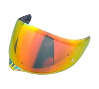 YMYQF Visière Casque Moto pour AGV K1 K1S K5 K5S K3SV, Visière Anti-Buée Casque Remplacement de Visière de Lentille Casque de Bouclier Vent Moto,Normal-G Revo Gold Plating Red